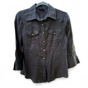 Black Button-Up Shirt